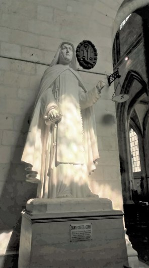코르비의 성녀 콜레타_photo by Bycro_in the Abbey Church of Saint-Pierre in Corbie_France.jpg